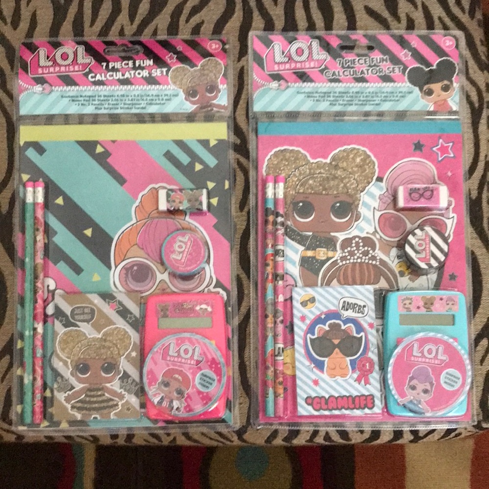 L.O.L 7 Piece Fun Calculator Set